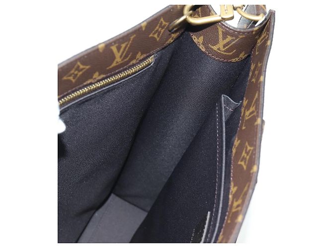 LOUIS VUITTON Borsa Sac Plat NV Ritratto Monogramma LV M46679 Auth 171452SM - vista 23