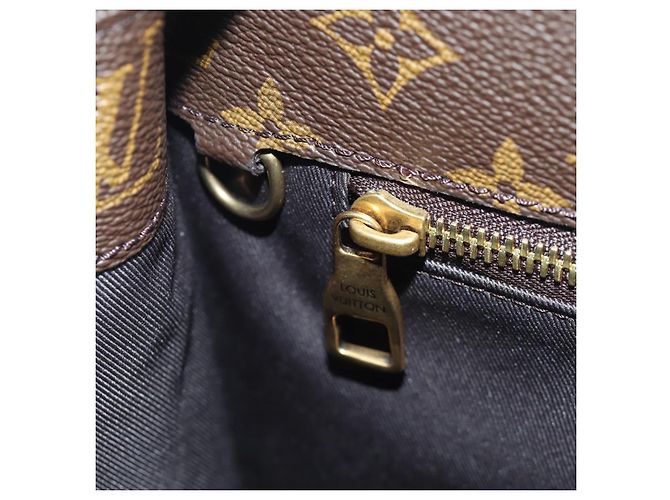 LOUIS VUITTON Borsa Sac Plat NV Ritratto Monogramma LV M46679 Auth 171452SM - vista 24