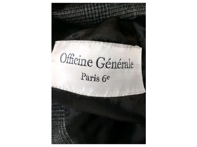 Autre Marque Blazer de lana gris - vista 7