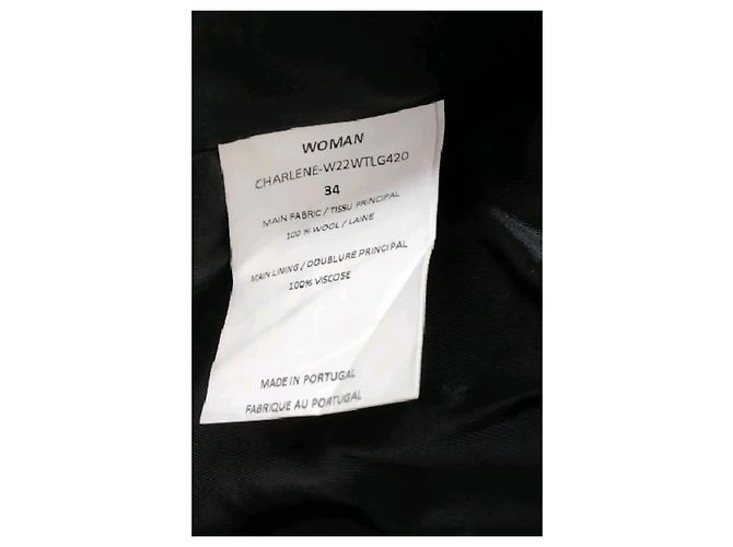 Autre Marque Blazer de lana gris - vista 8