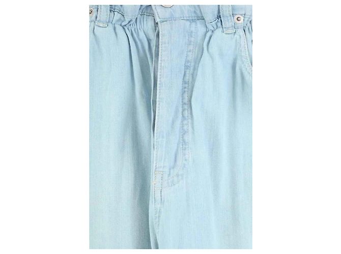 Miu Miu Blaue weite Hose - Ansicht 2
