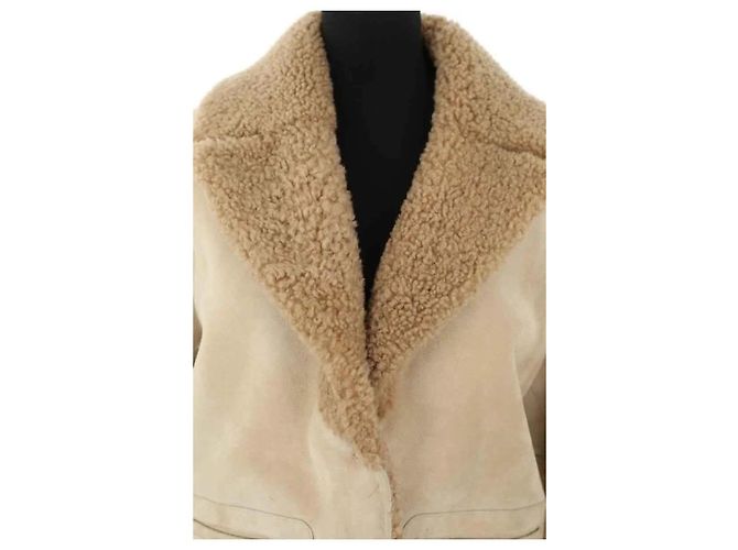 Ba&Sh Abrigo beige - vista 2