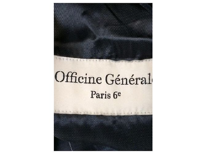 Autre Marque Navy wool blazer Navy blue - view 7