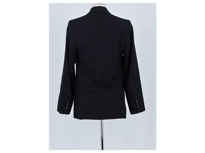 Autre Marque Marineblauer Wollblazer - Ansicht 6