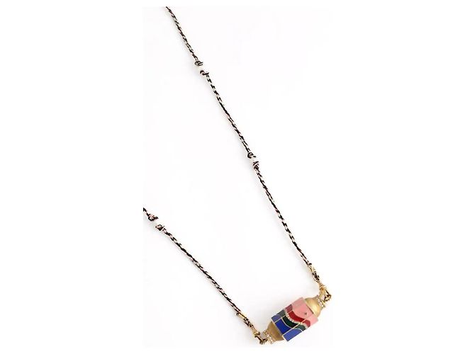 Marie Lichtenberg Collana Locket Via Lattea Multicolore - vista 3