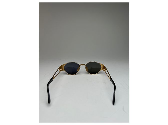 Occhiali da sole vintage Fendi Nero Oro D'oro - vista 6