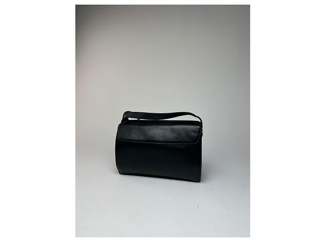 Vintage Givenchy Leder 4G Schultertasche Schwarz - Ansicht 2