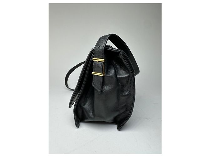 Vintage Givenchy Leder 4G Schultertasche Schwarz - Ansicht 7