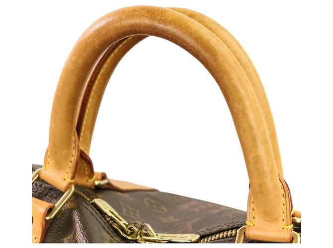 Borsa Boston Keepall Bandoulière 60 Monogramma Louis Vuitton Marrone - vista 11
