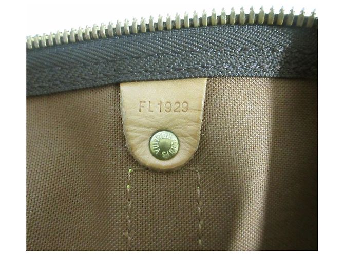 Borsa Boston Keepall Bandoulière 60 Monogramma Louis Vuitton Marrone - vista 18