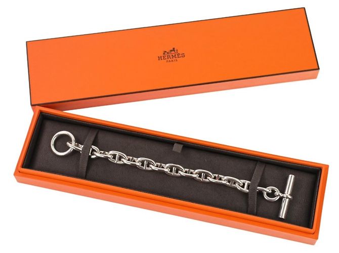 Bracciale Charm Chaine d'Ancre MM di Hermès - vista 11