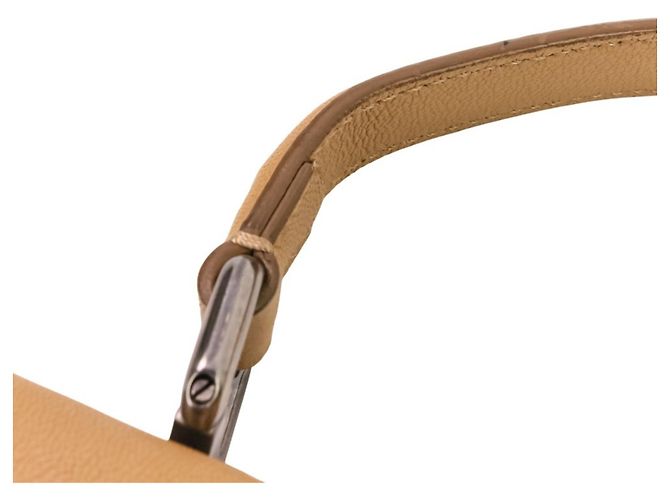 Borsa a mano/spalla Fendi Peekaboo 2 in 1 Marrone Beige - vista 9
