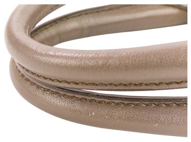 Borsa tote e a spalla Prada in pelle grigia a 2 vie Grigio - vista 9
