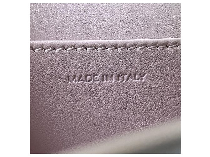 Céline Mini borsa a spalla Celine Triomphe Chain con porta carte Rosa - vista 11