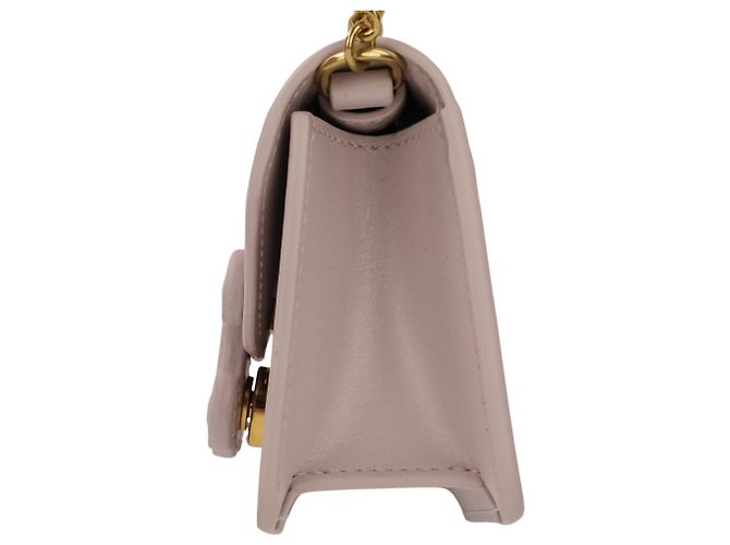 Céline Mini borsa a spalla Celine Triomphe Chain con porta carte Rosa - vista 3