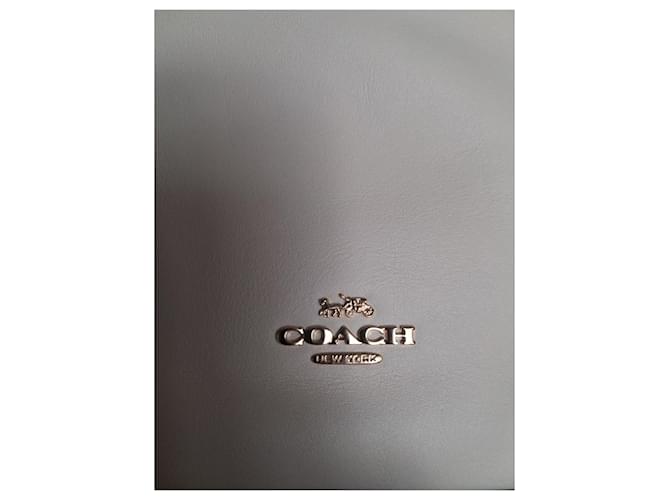 Borsa a secchiello Coach in pelle bianca Bianco - vista 9