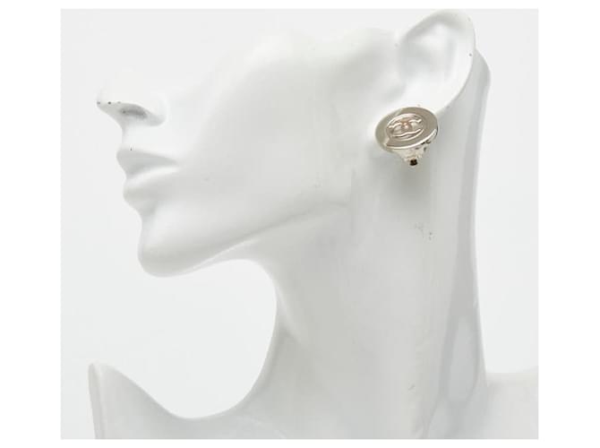 Orecchini a clip in argento Chanel Coco Mark - vista 5