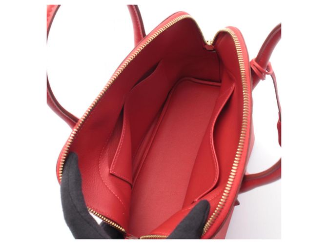 Borsa Hermès Bolide Secret Vermilion Rosso - vista 3