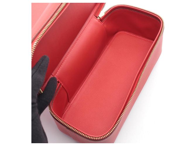 Borsa Hermès Bolide Secret Vermilion Rosso - vista 6