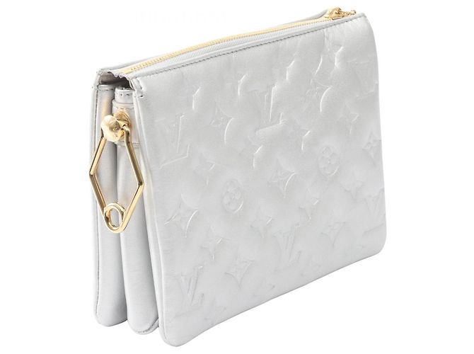 Borsa a Spalla Coussin BB Louis Vuitton Argento - vista 2