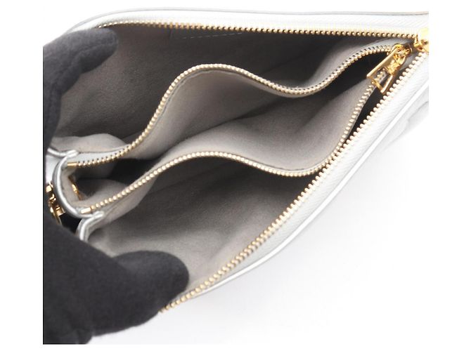 Borsa a Spalla Coussin BB Louis Vuitton Argento - vista 3