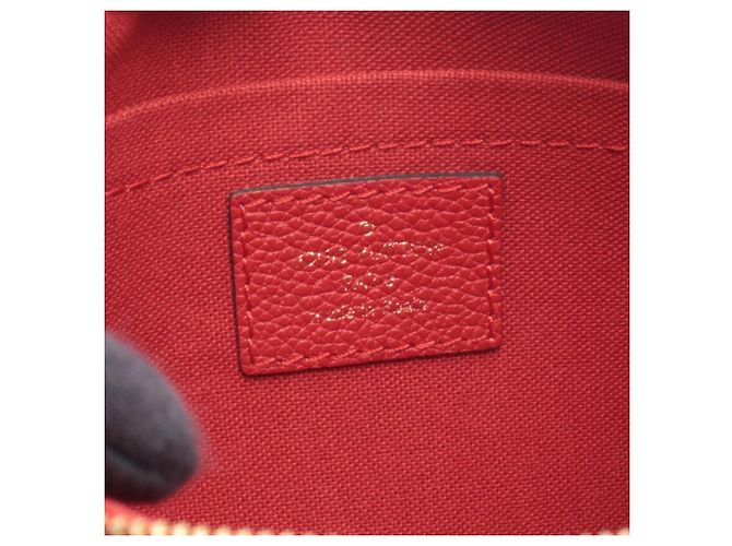 Borsa a mano Pallas di Louis Vuitton Marrone Rosso Fuschia Monogramma - vista 4
