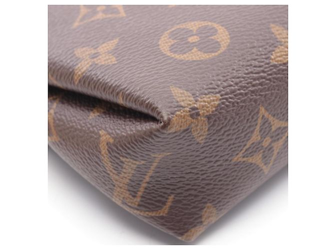 Borsa a mano Pallas di Louis Vuitton Marrone Rosso Fuschia Monogramma - vista 6
