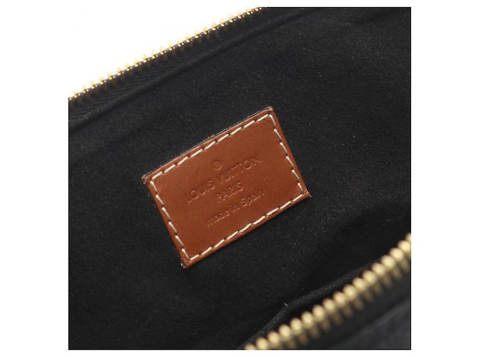 Borsa Pallas Louis Vuitton Marrone Nero Monogramma - vista 4