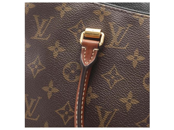 Borsa Pallas Louis Vuitton Marrone Nero Monogramma - vista 8