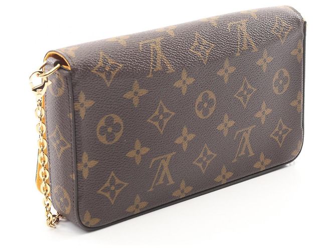 Vivienne Borsa a Spalla Pochette Felicie Louis Vuitton Marrone Multicolore Monogramma - vista 2