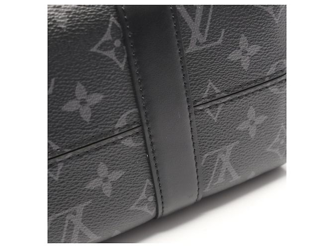 Borsa a Spalla City Keepall Louis Vuitton Marrone Nero - vista 5