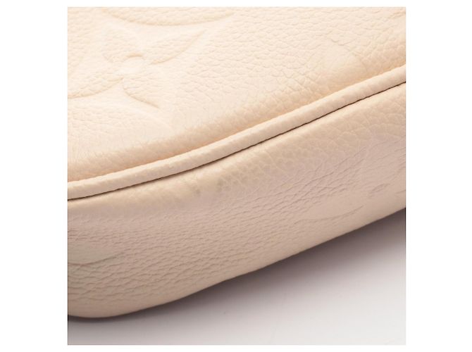 Borsa Ivy Wallet on Chain Louis Vuitton Beige - vista 6