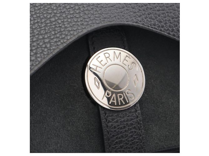 Borsa a Spalla Colorado GM di Hermès Nero - vista 11