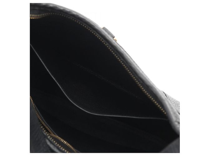 Borsa a Spalla Hermès Trim 31 Nero - vista 10