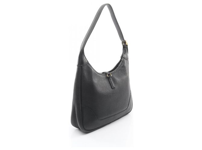 Borsa a Spalla Hermès Trim 31 Nero - vista 2