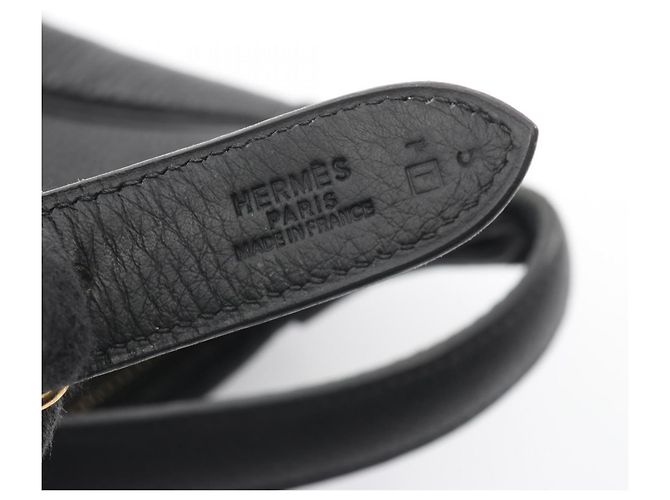 Borsa a Spalla Hermès Trim 31 Nero - vista 4