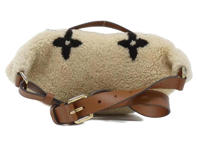 Bumbag Teddy Monogram Louis Vuitton Beige - vista 2