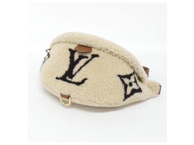 Bumbag Teddy Monogram Louis Vuitton Beige - vista 3