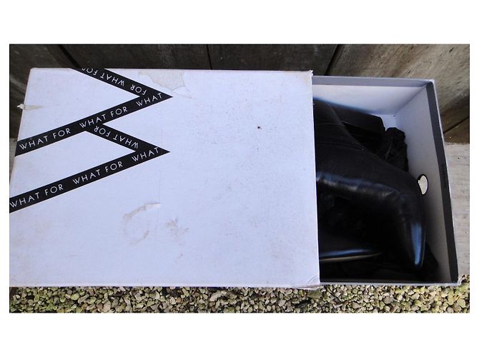 Autre Marque What For Stiefeletten aus schwarzem Leder - Ansicht 7