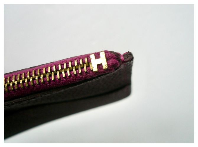 HERMES Cartera Dogon Tosca GM TBE / Cartera Dogon de Hermès Rosa - vista 11