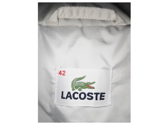 White quilted jacket Lacoste - view 9
