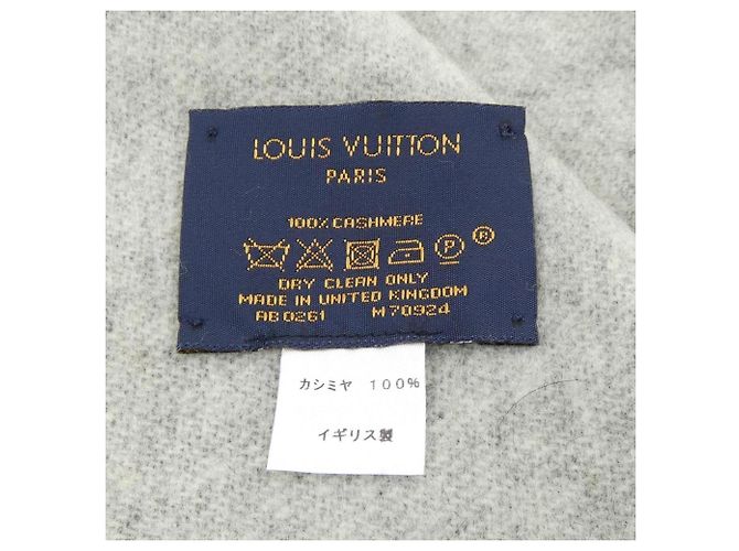 LV Split Schal von Louis Vuitton Braun Schwarz - Ansicht 3