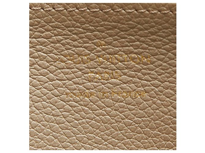 Zippy Geldbörse Monogram Empreinte Louis Vuitton Beige Grau Roh - Ansicht 9