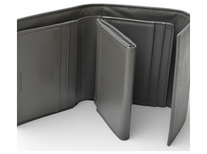 Céline Portafoglio trifold piccolo grigio per donna Celine Marrone - vista 10