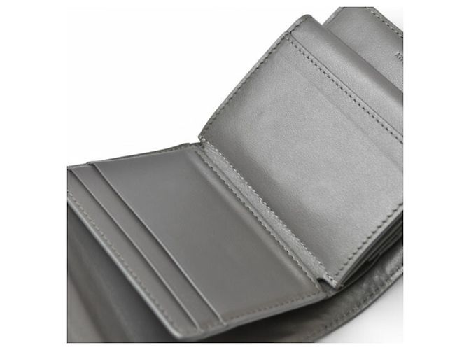 Céline Portafoglio trifold piccolo grigio per donna Celine Marrone - vista 12