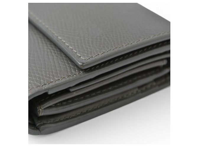 Céline Portafoglio trifold piccolo grigio per donna Celine Marrone - vista 7