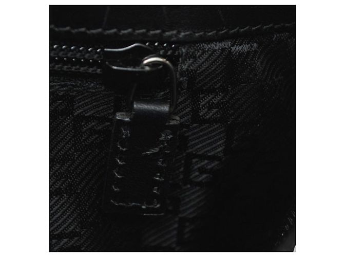 Borsa a spalla in pelle nera Gucci Nero - vista 17