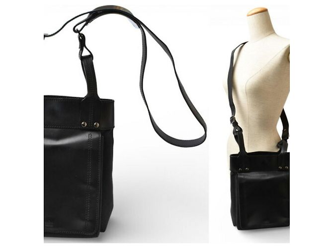Borsa a spalla in pelle nera Gucci Nero - vista 5