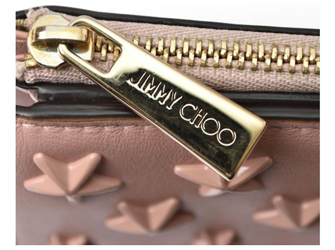 Cartera Mini Bifold Hanni de Jimmy Choo Rosa - vista 11