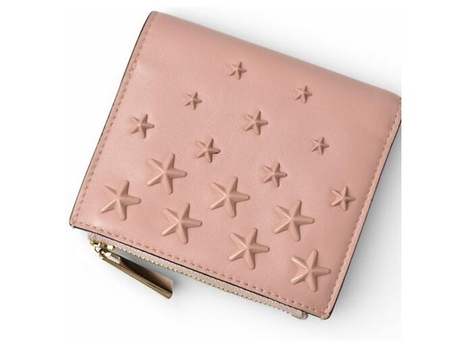 Cartera Mini Bifold Hanni de Jimmy Choo Rosa - vista 4